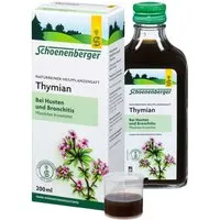 Schoenenberger Schoenenberger Naturreiner Heilpflanzensaft Thymian – Produktbild 1 von 1