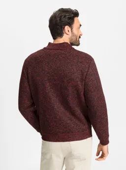 marco donati Strickjacke bordeaux-meliert – Produktbild 1 von 1