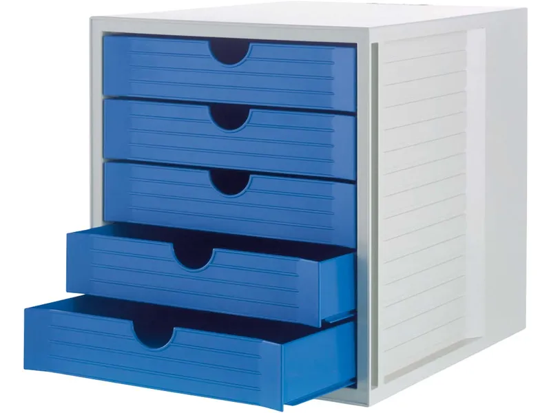 HAN HAN Schubladenbox 'Karma' geschlossen blau – Produktbild 2 von 3