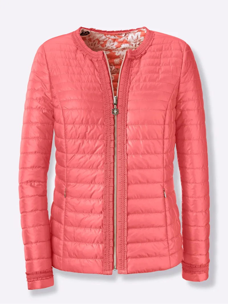 Witt Wendejacke, Champagner-koralle-bedruckt, – Produktbild 1 von 3