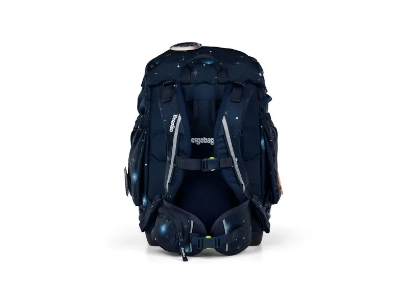 Ergobag Ergobag Schulranzen Schulranzen-Set MAXI KoBärnikus 6-teilig, 24/25 (6-teilig), ergonomisch, ab 1. Klasse, Your-Size-System, Blau, – Produktbild 4 von 5