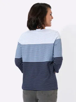 Witt Ringelshirt marine-ecru-geringelt – Produktbild 1 von 1
