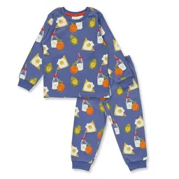 Sense Organics Sense Organics Kinder Schlafanzug Snacks-Druck Bio Baumwolle – Produktbild 1 von 1
