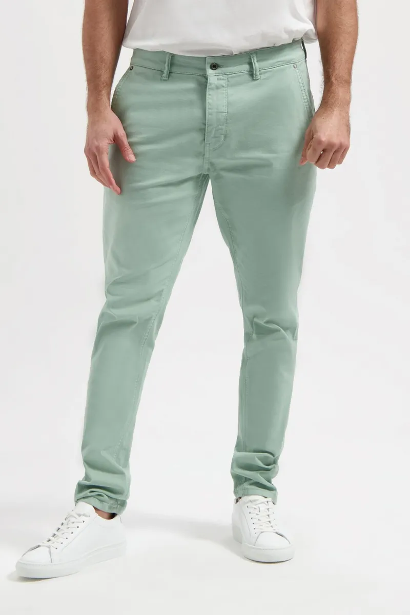 Kuyichi Kuyichi Herren vegan Chino Dexter Green, Hellgrün, – Produktbild 2 von 2