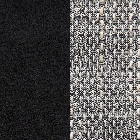 DOMO collection Wohnlandschaft PB MORIC wahlweise mit Bettfunktion und Armteilverstellung U-Form, XXL-Format B/T/H: 353/216/80 cm, feine Steppung, incl. Zierkissen, Grau|schwarz, – Produktbild 4 von 4