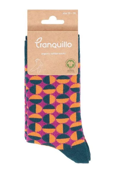 Tranquillo Socken Vionaa - orange discos / 39–42 – Produktbild 2 von 2