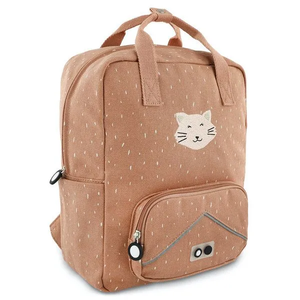 TRIXIE Trixie - großer Kinderrucksack mit Tiermotiv, Mrs. cat, – Produktbild 1 von 3