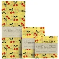 NICAMA NICAMA Bienenwachstuch "Knackige Kirsche" – Produktbild 1 von 1