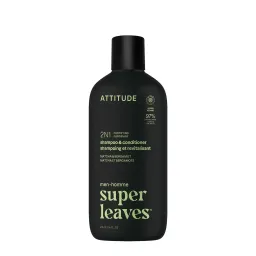 Attitude Shampoo 2 in 1 Attitude Super Leaves Bergamot & Matcha – Produktbild 1 von 1