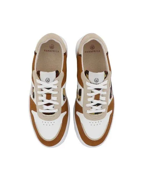 PANAFRICA PANAFRICA Kasai - Unisex Recycling Sneaker, Kakao (braun), – Produktbild 2 von 4