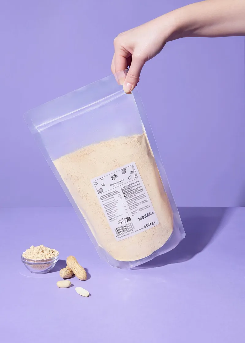 KoRo Erdnusspulver 500 g – Produktbild 3 von 5