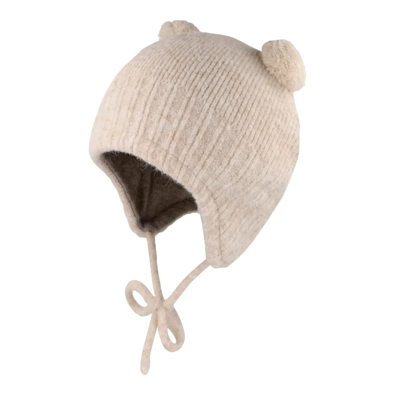 Maximo Maximo Winter-Strickmütze mit Bommel, Natur, – Produktbild 1 von 2