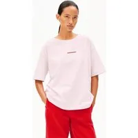 ARMEDANGELS ARMEDANGELS GIANNAA CHAANGE Damen T-Shirt aus recyceltem Baumwoll Mix, Pink mist, – Produktbild 1 von 1