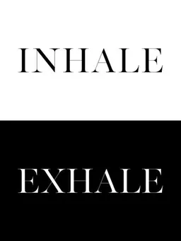 Photocircle Photocircle Poster / Leinwandbild - Inhale Exhale No7 – Produktbild 1 von 1