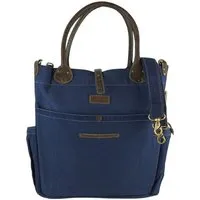 Sunsa Sunsa Shopper Große Schultertasche Handtasche mit Leder Henkel – Produktbild 1 von 2