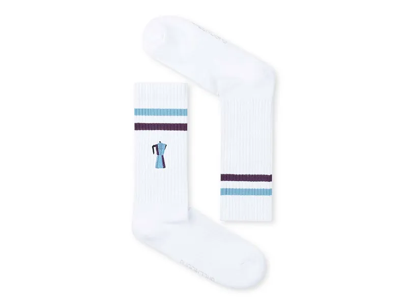 GreenBomb GreenBomb Mocca Tennis Socks aus Bio-Baumwoll Mix / Fair & Vegan, Weiß (weiß), – Produktbild 1 von 3