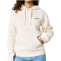 Inaska Inaska Damen vegan Hoodie Unisex Empower Vintage Weiß Dunkelgrün – Produktbild 1 von 1