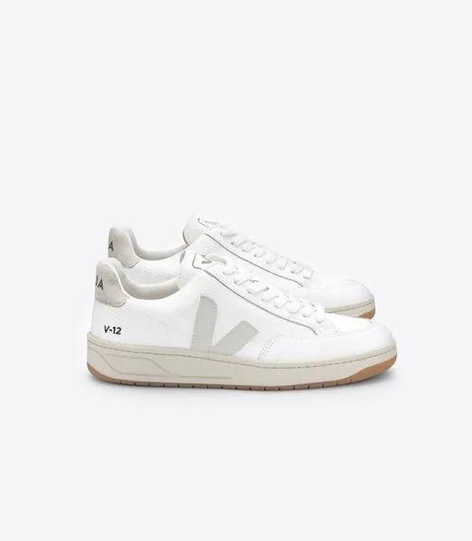 Veja Veja Sneaker Damen - V-12 B-Mesh - White Natural, Weiß, – Produktbild 2 von 4
