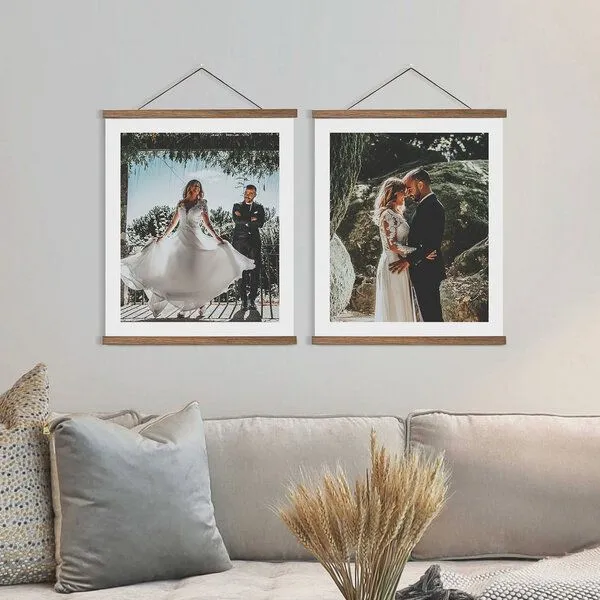 Contento Contento Magnetposterleisten clipwood 41cm Walnuss – Produktbild 1 von 4