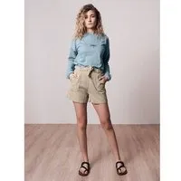 Bleed bleed Easyaspie Lyocell (TENCEL) Shorts Damen Sand – Produktbild 1 von 1