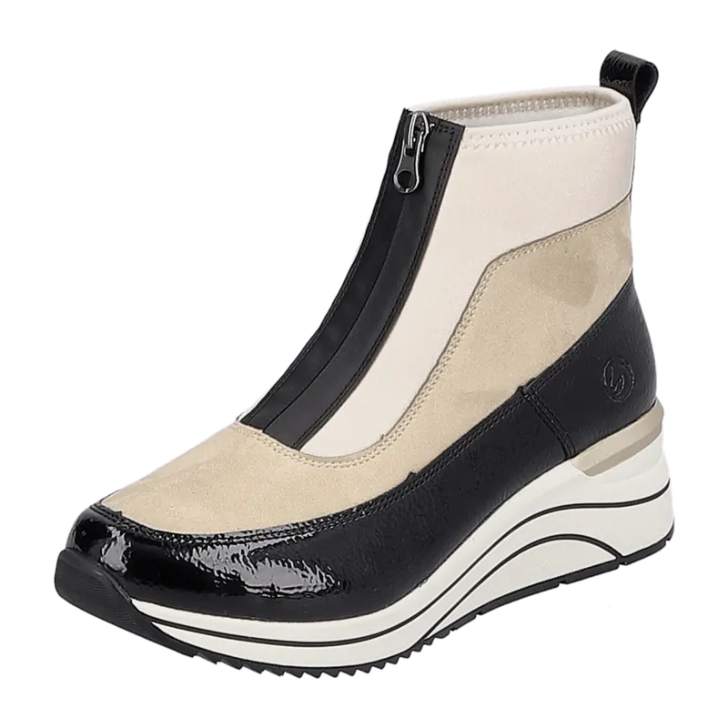 Remonte Remonte Stiefelette für Damen, beige, Größe 42 EU, Beige, – Produktbild 1 von 7