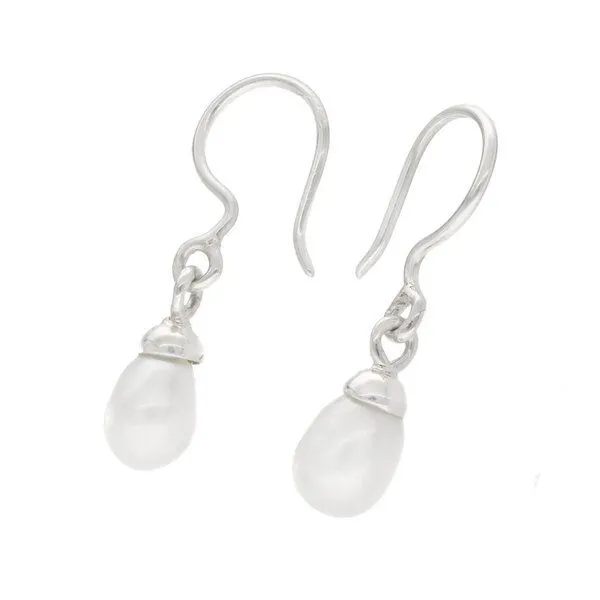 pakilia pakilia Silber Ohrringe Perlentropfen Fair-Trade und handmade – Produktbild 2 von 4
