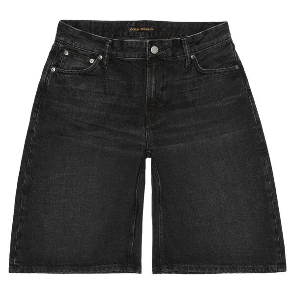 Nudie Jeans Nudie Jeans Jeans-Shorts Meja Night Dune Black – Produktbild 1 von 4