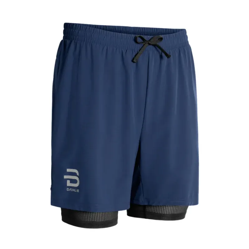 Daehlie Sportswear 2in1 Shorts Daehlie Sportswear, Bleu, – Produktbild 1 von 1