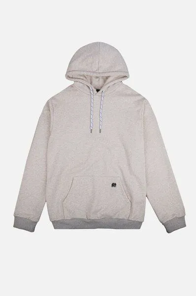Trendsplant Trendsplant Reversible Fleece Hoodie, Beige, – Produktbild 2 von 3