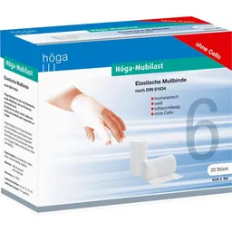 Höga-Pharm HÖGA MUBILAST Fixierbinde 6 cmx4 m o.Cellophan 20 St Binden – Produktbild 1 von 1