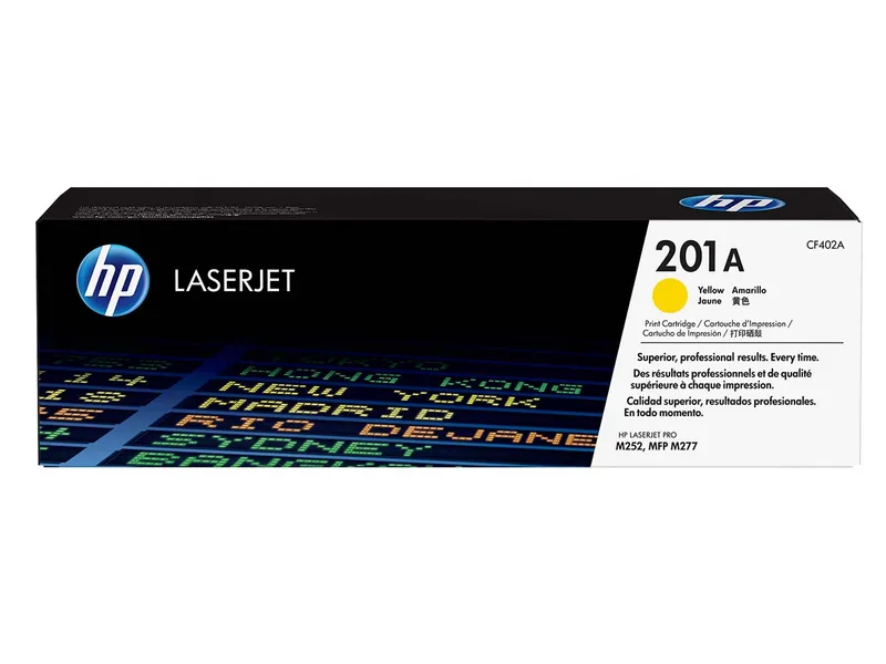 Hewlett Packard hp Druckkassette CF402A, Nr. 201A gelb – Produktbild 1 von 1