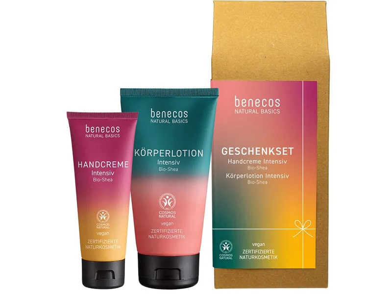 Benecos benecos Bio-Geschenkset "Intensiv" mit Handcreme und Körperlotion – Produktbild 1 von 1