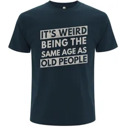 Spreecult Spreecult Its Weird T-Shirt - Bio und Fair - Männer Unisex Shirt – Produktbild 1 von 1