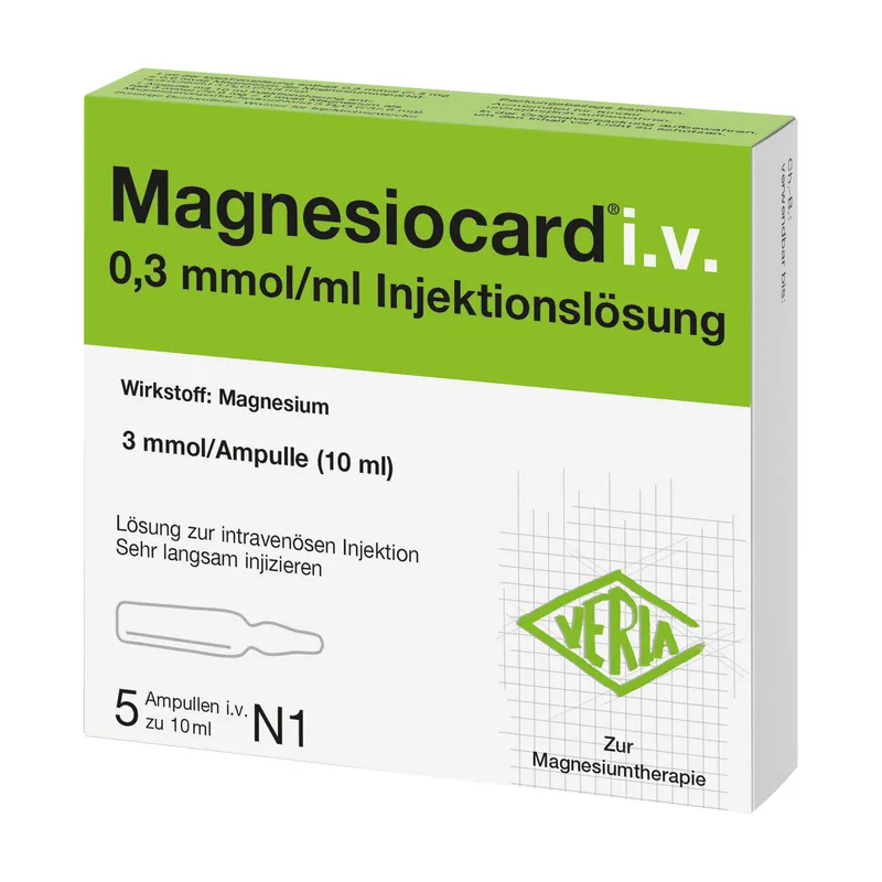 Magnesiocard Magnesiocard i.v. – Produktbild 1 von 1