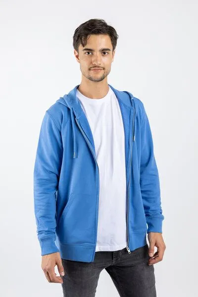 TORLAND TORLAND Basic Zip-Hoodie CONNECTOR, Blau (bright blue), – Produktbild 2 von 4
