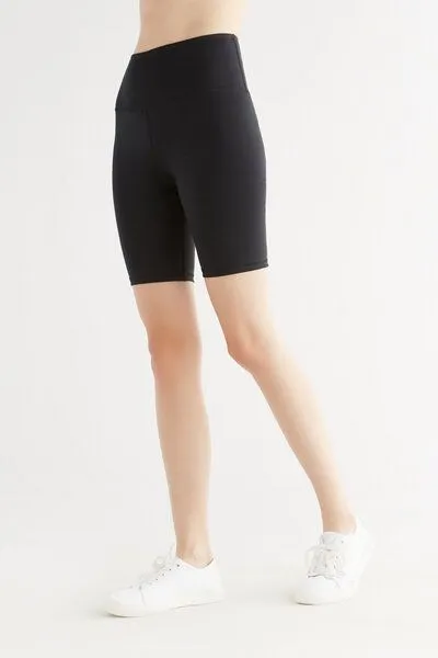 True North True North Damen Fit Shorts aus Bio-Baumwolle T1331, Schwarz, – Produktbild 3 von 4
