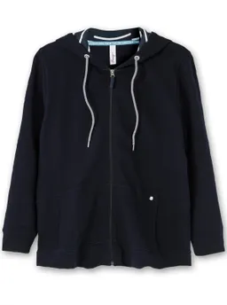 sheego Sweatjacke nachtblau – Produktbild 1 von 1