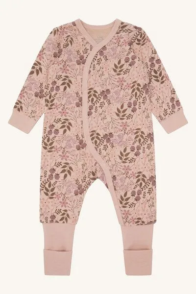 Hust&Claire Hust&Claire Strampler Playsuit Schlafanzug Bambus/Wolle, Rosa, – Produktbild 1 von 1