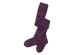 grödo Kinder Strumpfhose Bio-Schurwolle Bio-Baumwolle dunkellila Gr.5-6 – Produktbild 1 von 1