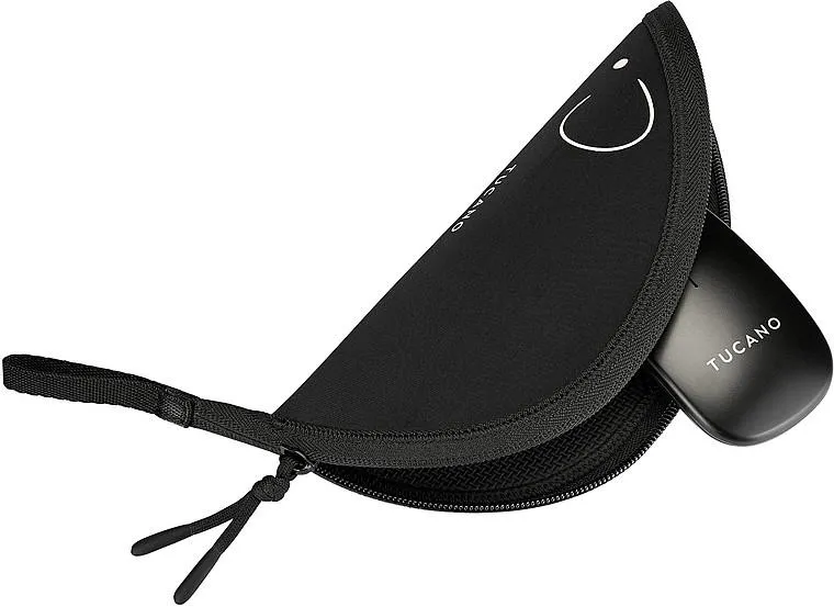 Tucano TOPO faltbare Mousepad-Tasche inkl. Wireless-Maus, schwarz – Produktbild 1 von 1