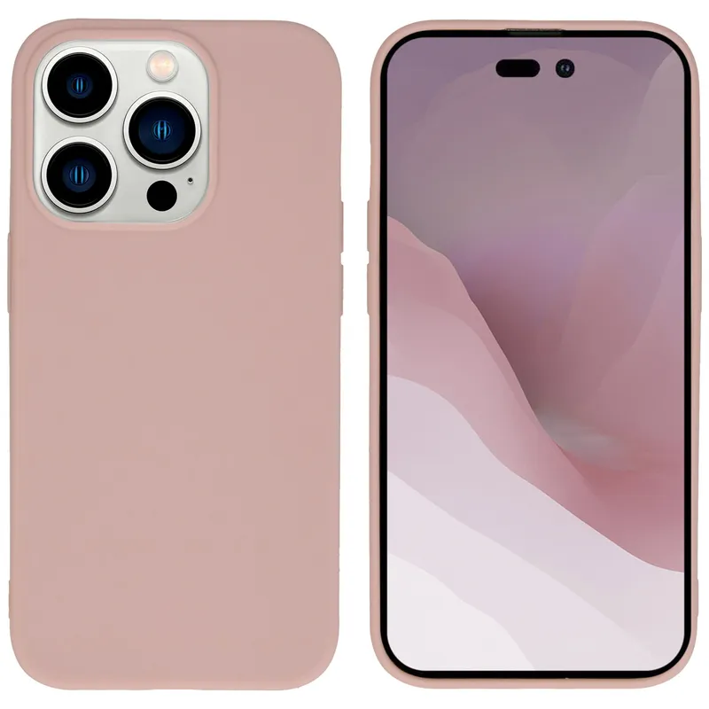 imoshion imoshion TPU Color Cover für das Apple iPhone 14 Pro, Hellrosa, – Produktbild 1 von 1