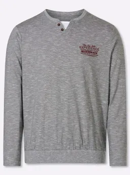 Catamaran Langarmshirt grau-meliert – Produktbild 1 von 1