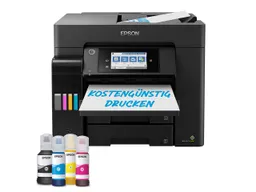 Epson Epson Tintenstrahl-Multifunktionsdrucker "EcoTank ET-5850" schwarz – Produktbild 1 von 1