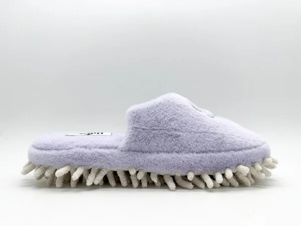 thies Veganer "thies ® Eco Monstimop Slipper" aus kuscheligem recyceltem PES, Lavender, – Produktbild 3 von 5
