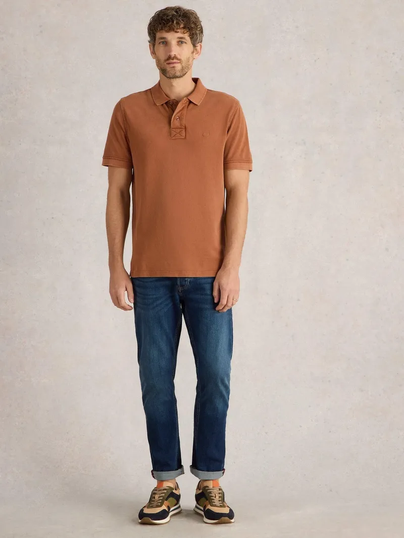White Stuff Polo utilitaire - S, Nude, – Produktbild 2 von 4