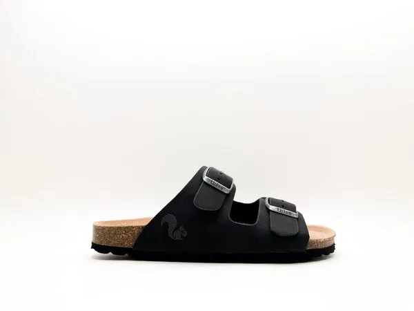 thies Vegane Eco Bio Sandale thies PET MEN, Obsidian grey, – Produktbild 2 von 4