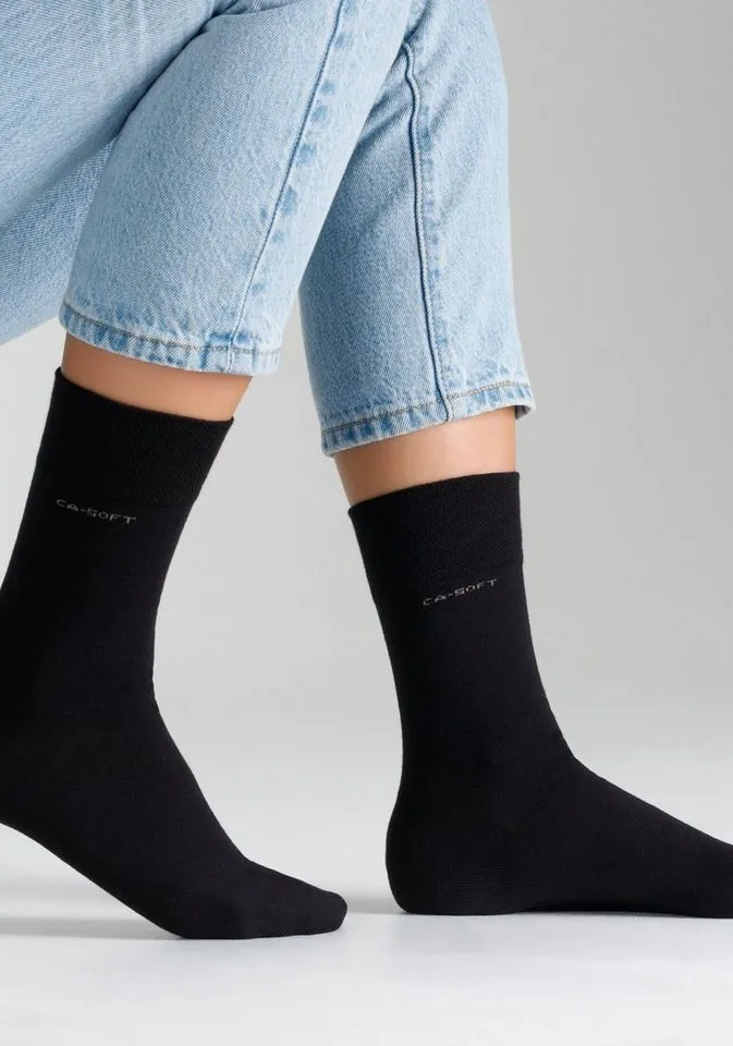 CAMANO CAMANO Socken bamboo 4er Pack, Schwarz, – Produktbild 3 von 5