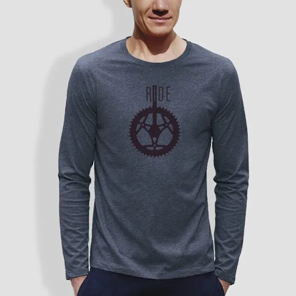 little kiwi little kiwi Herren Longsleeve, "Ride" – Produktbild 1 von 1