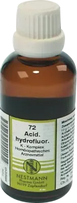 Nestmann Pharma ACIDUM HYDROFLUORICUM K Komplex Nr.72 Dilution 50 ml Dilution – Produktbild 1 von 1