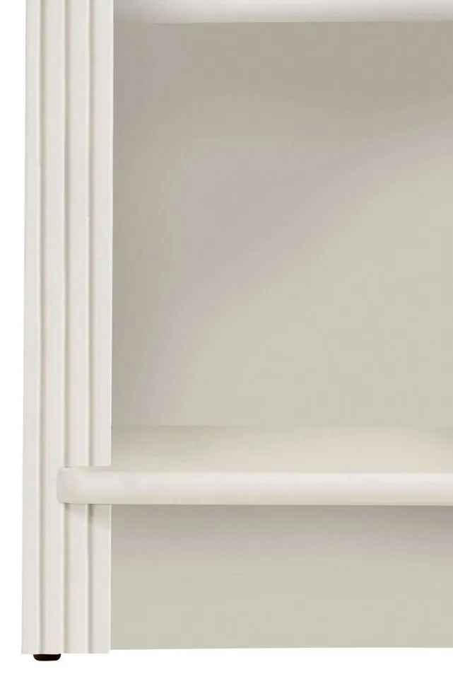OTTO home Standregal Riga Bücherregal Regal Breite/Tiefe 40/29 cm, aus massiver Kiefer, FSC®-zertifiziert, Weiß, – Produktbild 4 von 7